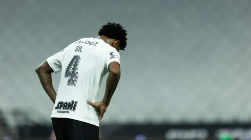 SP – SAO PAULO – 29/07/2023 – BRASILEIRO A 2023, CORINTHIANS X VASCO – Gil jogador do Corinthians durante partida contra o Vasco no estadio Arena Corinthians pelo campeonato Brasileiro A 2023. Foto: Diogo Reis/AGIF
