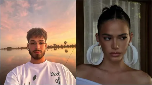 Imagem 1 – Reprodução: Instagram/João Guilherme | Imagem 2 – Reprodução: Instagram/Bruna Marquezine 
