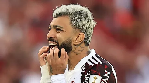 Copa CONMEBOL Libertadores 2021 between Palmeiras and Flamengo at Centenario Stadium on November 27, 2021 in Montevideo, Uruguay. (Photo by Buda Mendes/Getty Images)