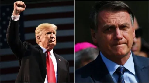 Como seriam Trump e Bolsonaro jogando poker? (Fotos: Reprodução Instagram @realdonaldtrump e @jairmessiasbolsonaro)
