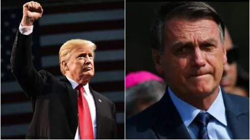 Como seriam Trump e Bolsonaro jogando poker? (Fotos: Reprodução Instagram @realdonaldtrump e @jairmessiasbolsonaro)