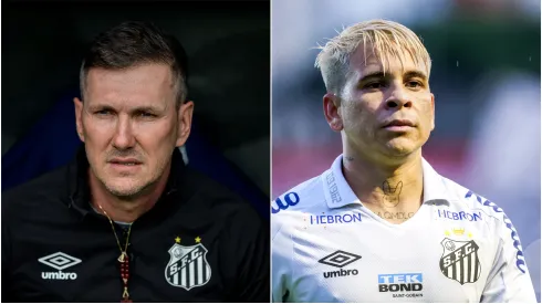 AGIF - Soteldo e Turra tiveram polêmcias no Santos