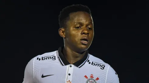 RJ – Rio de Janeiro – 26/03/2021 – COPA DO BRASIL 2021, CORINTHIANS X RETRO – Cazares jogador do Corinthians durante partida contra o Retro no estadio Elcyr Resende de Mendonca pelo campeonato Copa do Brasil 2021. Foto: Thiago Ribeiro/AGIF
