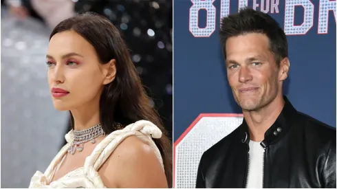 Irina e Brady. Fotos: Getty Images
