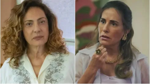 Foto 1: Agatha (Eliane Giardini) Foto 2: Irene (Gloria Pires) – Fotos: Reprodução/TV Globo
