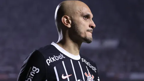 SP – SAO PAULO – 16/08/2023 – COPA DO BRASIL 2023, SAO PAULO X CORINTHIANS – Fabio Santos jogador do Corinthians durante partida contra o Sao Paulo no estadio Morumbi pelo campeonato Copa do Brasil 2023. Foto: Marcello Zambrana/AGIF
