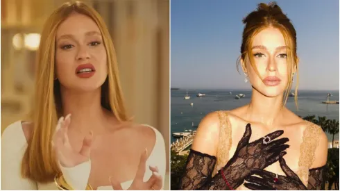 Foto 1: Rede Globo. Foto 2: Instagram oficial de Marina Ruy Barbosa.
