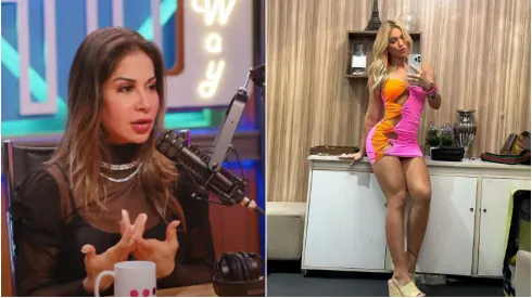 Foto 1: Reprodução/YouTube (canal oficial podc). Foto 2: Instagram oficial de Virgínia Fonseca.
