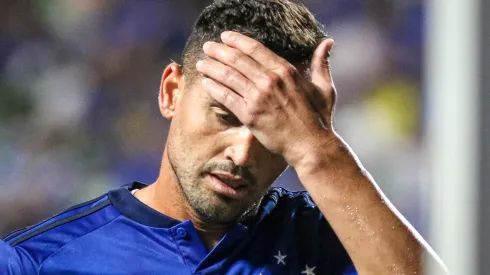 MG – BELO HORIZONTE – 25/04/2023 – COPA DO BRASIL 2023, CRUZEIRO X NAUTICO – Gilberto jogador do Cruzeiro durante partida contra o Nautico no estadio Independencia pelo campeonato Copa do Brasil 2023. Foto: Fernando Moreno/AGIF
