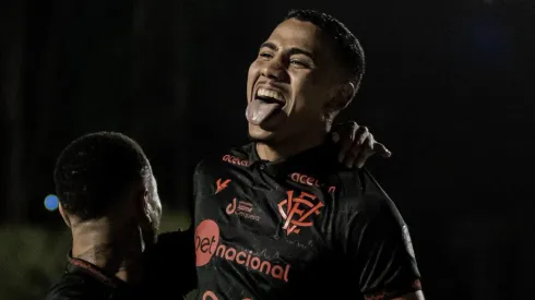 Foto: Victor Ferreira/ECVitória - Zé Hugo, atacante do time baiano