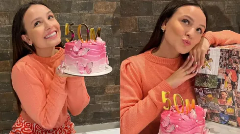 Larissa Manoela comemora 50 milhões de seguidores – Foto: Instagram @larissamanoela
