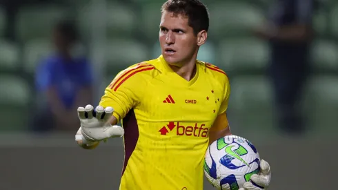 MG – BELO HORIZONTE – 25/04/2023 – COPA DO BRASIL 2023, CRUZEIRO X NAUTICO – Rafael Cabral goleiro do Cruzeiro durante partida contra o Nautico no estadio Independencia pelo campeonato Copa do Brasil 2023. Foto: Gilson Junio/AGIF
