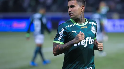 SP - SAO PAULO - 09/08/2023 - LIBERTADORES 2023, PALMEIRAS X ATLETICO-MG - Dudu jogador do Palmeiras durante partida contra o Atletico-MG no estadio Arena Allianz Parque pelo campeonato Libertadores 2023. Foto: Ettore Chiereguini/AGIF