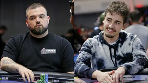 Pedro Padilha e Felipe Ketzer estão no Top 10 do ranking de poker online (Fotos: Divulgação/BSOP)
