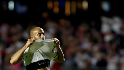 1 DIA DEPOIS! Lucas Moura faz torcedores irem às lágrimas com postagem – Foto: Miguel Schincariol/Getty Images
