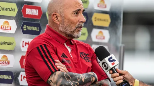 Foto: Abner Dourado/AGIF- Sampaoli abre o jogo sobre futuro de atacante no Flamengo
