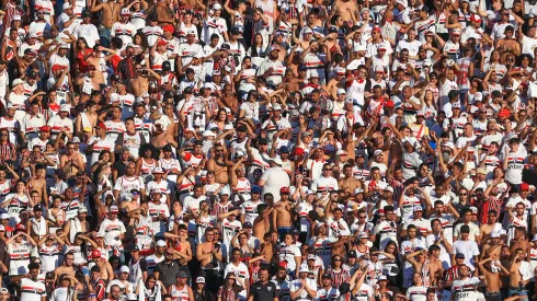 SP - Sao Paulo - 14/08/2022 - BRASILEIRO A 2022, SAO PAULO X BRAGANTINO - Torcida durante partida entre Sao Paulo e Bragantino no estadio Morumbi pelo campeonato Brasileiro A 2022. Foto: Marcello Zambrana/AGIF