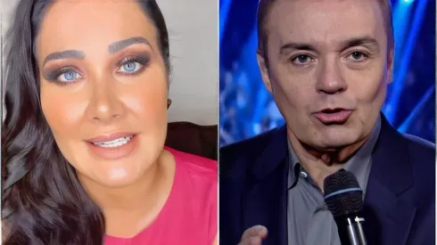 Fotos: Instagram/Helen Ganzarolli (esquerda) – Reprodução/TV Record (direita)
