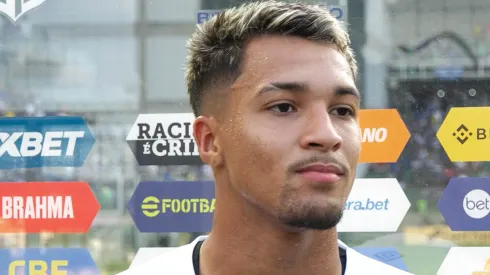 MG – BELO HORIZONTE – 06/05/2023 – BRASILEIRO A 2023, CRUZEIRO X SANTOS – Marcos Leonardo jogador do Cruzeiro durante partida contra o Santos no estadio Independencia pelo campeonato BRASILEIRO A 2023. Foto: Fernando Moreno/AGIF
