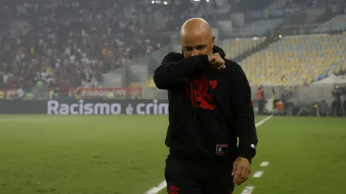 PROBLEMA! Sampaoli não terá titular para os jogos contra Athletico e São Paulo<br />
 – Foto: Wagner Meier/Getty Images
