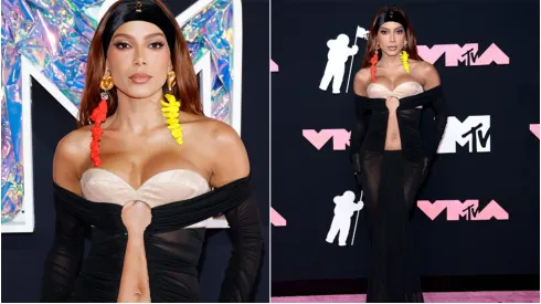 Anitta no VMA desta terça-feira (12). Fotos: Getty Images
