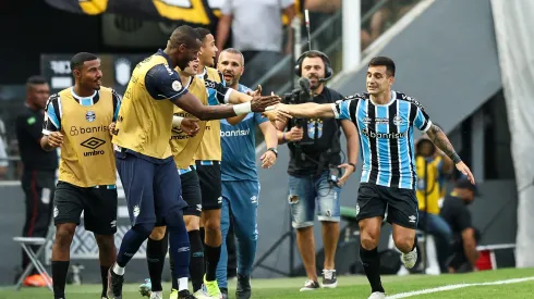 P/2024! Palmeiras quer Cristaldo, Grêmio aceita negociar o meia, mas impõe condição  -Foto: Fernanda Luz/AGIF
