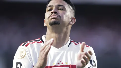 R$ 10,5 milhões: Clube saudita não parou em Luciano e tentou outro titular do São Paulo<br />
 – Foto: Alexandre Schneider/Getty Images
