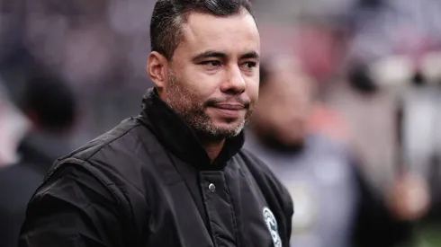 SP – Sao Paulo – 19/06/2022 – BRASILEIRO A 2022, CORINTHIANS X GOIAS – Jair Ventura tecnico do Goias durante partida contra o Corinthians no estadio Arena Corinthians pelo campeonato Brasileiro A 2022. Foto: Ettore Chiereguini/AGIF
