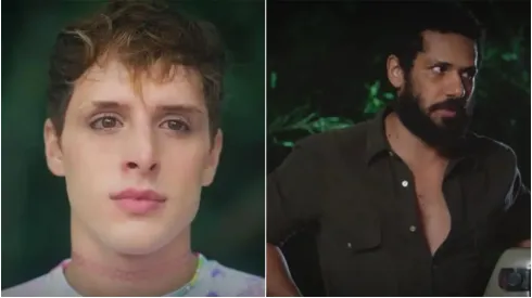 Kelvin and Ramiro at Terra e Paixão.  Photos: Reproduction/TV Globo