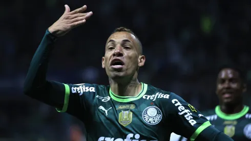 Foto: Marcello Zambrana/AGIF – Breno Lopes "afrontou" a torcida do Palmeiras.
