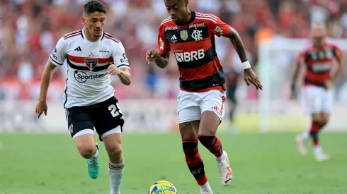  HISTÓRIA ANTIGA! Motivo para Bruno Henrique pedir aumento ao Flamengo é exposto Foto: Buda Mendes/Getty Images
