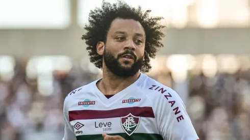 Foto: Thiago Ribeiro/AGIF – Marcelo jogador do Fluminense durante partida contra o Vasco no estadio Engenhao pelo campeonato Brasileiro A 2023. 
