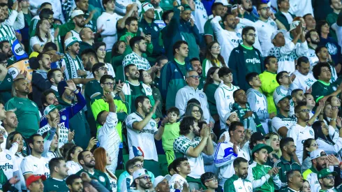 SP – SAO PAULO – 17/05/2023 – COPA DO BRASIL 2023, PALMEIRAS X FORTALEZA – Torcida do Palmeiras durante partida contra Fortaleza no estadio Arena Allianz Parque pelo campeonato Copa do Brasil 2023. Foto: Marcello Zambrana/AGIF
