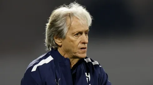 ABHA, SAUDI ARABIA – SEPTEMBER 21:  Jorge Jesus, Head Coach of Al-Hila is seen during the Saudi Pro League match between Damak and and Al Hilal at Prince Sultan Bin Abdulaziz Sport City on September 21, 2023 in Abha, Saudi Arabia. (Photo by Francois Nel/Getty Images)
