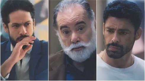 Luigi, Antonio e Caio.  Immagini: Riproduzione/Globo