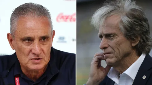 Tite e Jorge Jesus podem pintar no futebol BR – Foto: Getty Images
