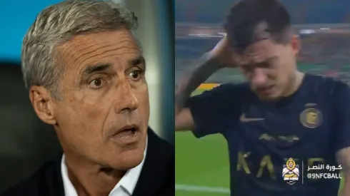 Foto Esq.: Jorge Rodrigues/AGIF e Foto Dir.: Reprodução SSC/Internet - Luís Castro e Otávio