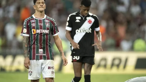 RJ – RIO DE JANEIRO – 06/05/2023 – BRASILEIRO A 2023, FLUMINENSE X VASCO – German Cano jogador do Fluminense lamenta chance perdida durante partida contra o Vasco no estadio Maracana pelo campeonato BRASILEIRO A 2023. Foto: Jorge Rodrigues/AGIF
