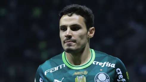 SP – SAO PAULO – 15/09/2023 – BRASILEIRO A 2023, PALMEIRAS X GOIAS – Raphael Veiga jogador do Palmeiras durante partida contra o Goias no estadio Arena Allianz Parque pelo campeonato Brasileiro A 2023. Foto: Marcello Zambrana/AGIF
