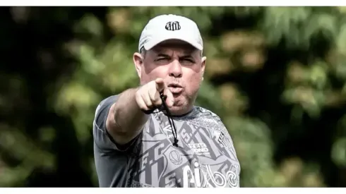 Foto: Ivan Storti/Santos FC – Marcelo Fernandes em treino do Santos
