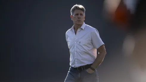 RJ – RIO DE JANEIRO – 06/08/2023 – BRASILEIRO A 2023, VASCO X GREMIO – Renato Gaucho tecnico do Gremio durante partida contra o Vasco no estadio Sao Januario pelo campeonato Brasileiro A 2023. Foto: Jorge Rodrigues/AGIF
