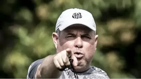 Foto: Ivan Storti/Santos FC - Marcelo Fernandes em treino do Santos