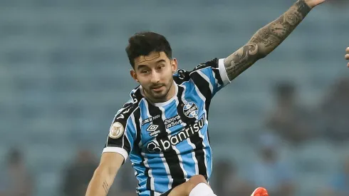 Grêmio quer terminar de vez com novela Villasanti<br />
 – Foto: Pedro H. Tesch/Getty Images
