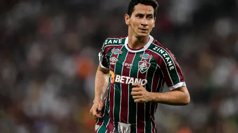 RJ – RIO DE JANEIRO – 24/08/2023 – LIBERTADORES 2023, FLUMINENSE X OLIMPIA – PH Ganso jogador do Fluminense durante partida contra o Olimpia no estadio Maracana pelo campeonato Libertadores 2023. Foto: Thiago Ribeiro/AGIF
