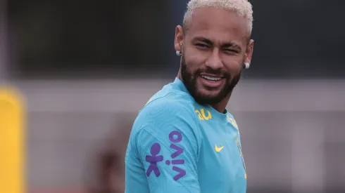 SP – Sao Paulo – 10/11/2021 – ELIMINATORIAS COPA DO MUNDO 2022, TREINO SELECAO BRASILEIRA – Neymar Jr. jogador do Brasil durante treino no estadio CT Joaquim Grava. Foto: Ettore Chiereguini/AGIF
