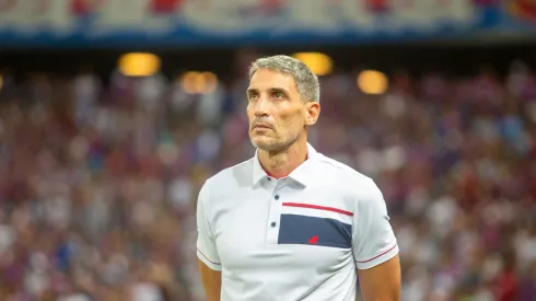 CE – FORTALEZA – 09/07/2023 – BRASILEIRO A 2023, FORTALEZA X ATHLETICO-PR – Vojvoda tecnico do Fortaleza durante partida contra o Athletico-PR no estadio Arena Castelao pelo campeonato Brasileiro A 2023. Foto: Lucas Emanuel/AGIF