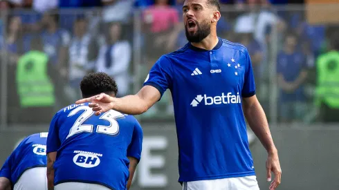MG – BELO HORIZONTE – 16/07/2023 – BRASILEIRO A 2023, CRUZEIRO X CORITIBA – Luciano Castan jogador do Cruzeiro durante partida contra o Coritiba no estadio Independencia pelo campeonato Brasileiro A 2023. Foto: Fernando Moreno/AGIF
