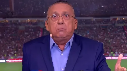 Foto: Reprodução/Globo - Galvão se manifestou sobre a possível chegada de Tite ao Flamengo