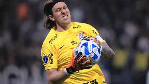Ettore Chiereguini/AGIF. Cássio 'alivia' derrota do Corinthians na Sul-Americana