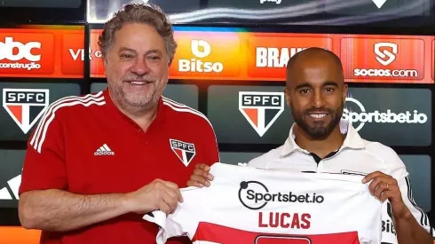 Foto: Divulgação/São Paulo FC – Lucas tem contrato com o Tricolor até o fim do ano
